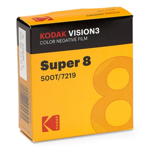 Kodak VISION3 500T/7219 Super 8 Film Roll