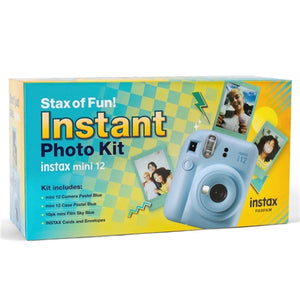 Fujifilm Instax Mini 12 Camera Pastel Blue Kit