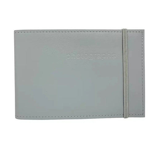 Citi Ultimate Grey Leather 4x6 Photo Album