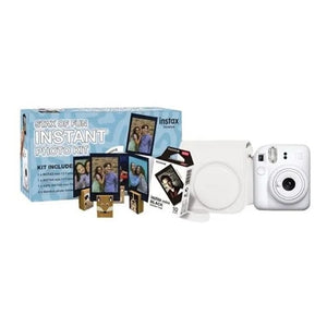 Fujifilm Instax Mini 12 Photo Camera Kit - Clay White