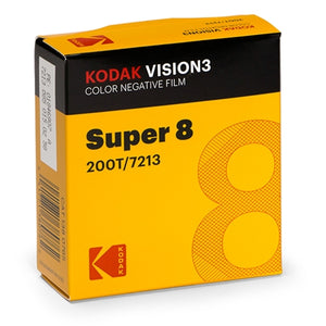 Kodak VISION3 200T/7213 Super 8 Film Roll