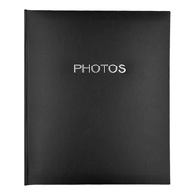 Load image into Gallery viewer, Glamour Black Dry Mount Photo Album Medium
