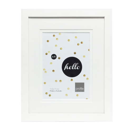 Deluxe White 16x22 Frame for 12x18