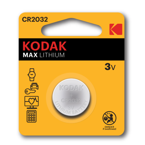Kodak CR2032 - 3v Lithium Battery
