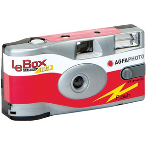 Agfa LeBox 400 ISO 35mm Flash 27 EXP - Disposable Film Camera