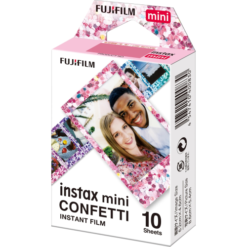 Fujifilm Instax Mini Film Confetti 10 Pack