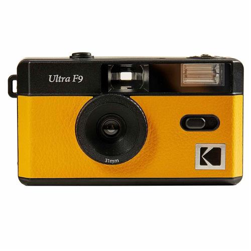 Kodak Ultra F9 35mm Film Camera with Flash - Yellow
