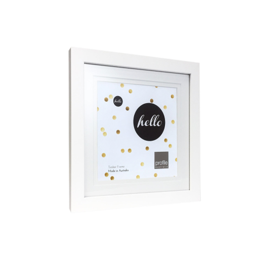 Deluxe White 8x8 Frame for 5x5