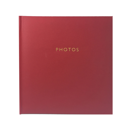 Havana Red 4x6 (500) Slip-in Photo Album
