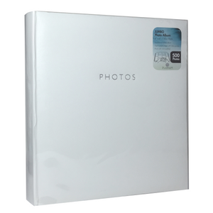 Glamour White 4x6 (500) Photo Album