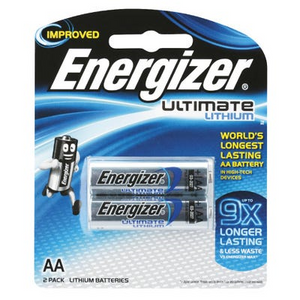 Energizer AA Lithium 2 Pack