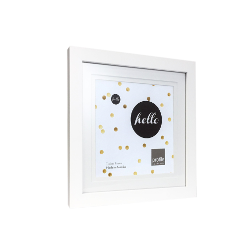 Deluxe White 12x12 Frame for 10x10