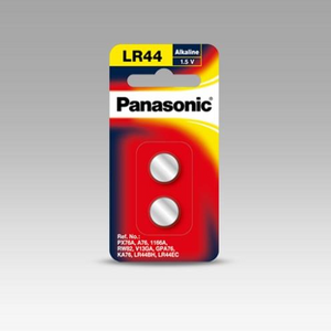 Panasonic LR44/A76 - 1.5v (2 Pk ) Battery