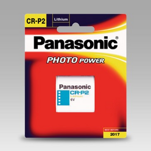 Panasonic CR-P2 - 6v Photo Lithium Battery